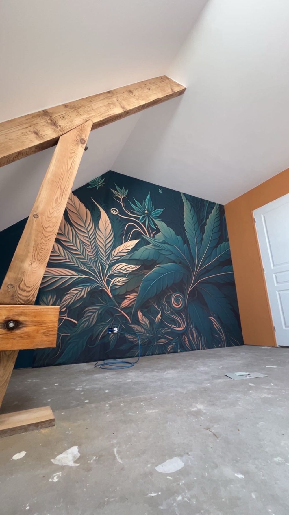 Décoration murale et papier peint végétal
